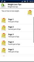 Weight Loss Tips screenshot 2