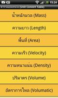 ตารางแปลงหน่วย (Unit Convert) screenshot 1