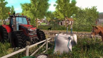 Farm Simulator Tractor Games plakat