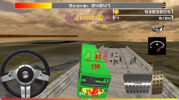 Zombie VS Car - 3D simulator syot layar 1