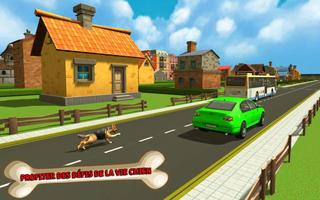 Runaway Street Dog Simulator 3D - jeu de la vie de capture d'écran 2
