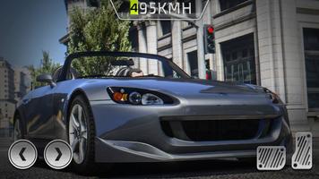 Run Honda S2000 Classic Car 海报
