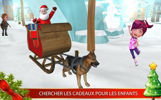 Livraison de cadeaux de Noël Santa: Cadeaux du Pèr Affiche