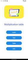 پوستر Multiplication Table