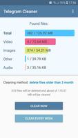 Cleaner for Telegram โปสเตอร์
