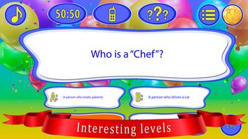 Kids Quiz Games: Millionaire ảnh chụp màn hình 2