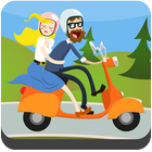 Puzzles motorcycles آئیکن