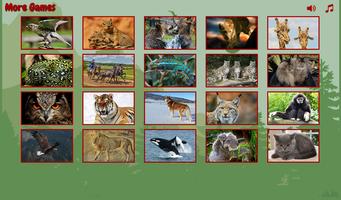 Puzzles for adults animals تصوير الشاشة 1