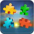 Puzzles for adults sunset