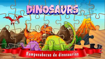 Rompecabezas de dinosaurios Poster