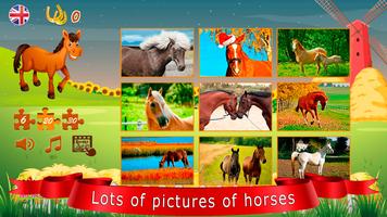 Puzzles about horses screenshot 1