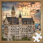Jeux de puzzles de châteaux icône