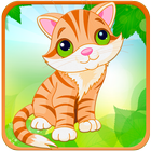 Puzzels kittens-icoon