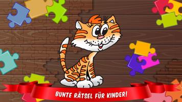 Kinderpuzzle Plakat