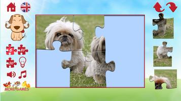 Quebra-cabeças de um cão imagem de tela 2
