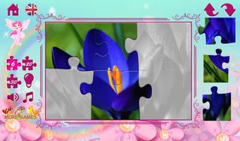 Puzzles for girls: flowers capture d'écran 2
