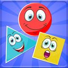 Учим фигуры — игры для детей иконка