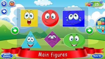 Learn shapes — kids games 截图 1