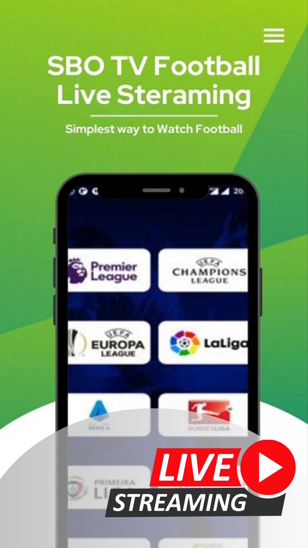 SBOTV Live Streaming Hints APK per Android Download SBOTV Live Streaming Hints APK per Android Download