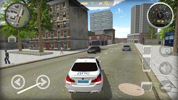 Car Simulator BMW M5: Police screenshot 2