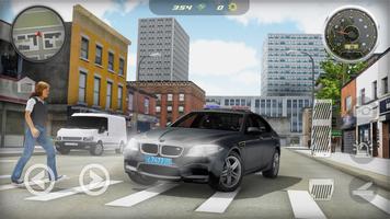 Car Simulator BMW M5: Police تصوير الشاشة 3