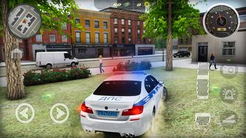 Car Simulator BMW M5: Police تصوير الشاشة 4