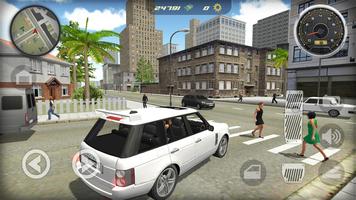 Miami Car Simulator Land Rover постер