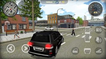 Auto Simulator LX City Driving Plakat