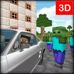 Pixel Town Craft: Blocky Roads APK Herunterladen
