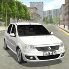 Renault Logan Car Simulator ícone