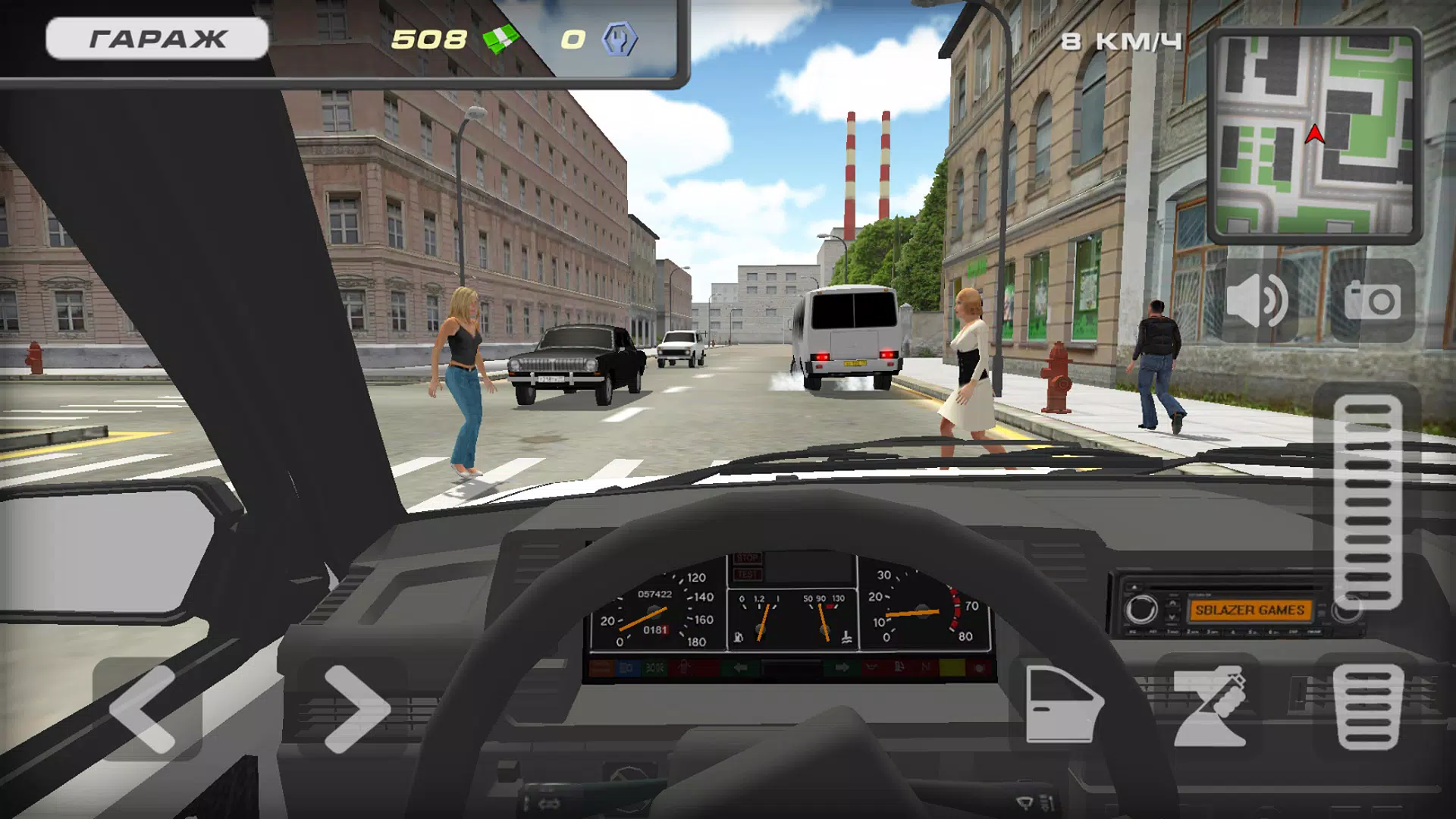 Driving simulator VAZ 2108 SE Game for Android - Download