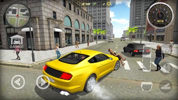 Car Simulator Mustang plakat