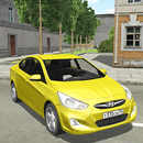 Хендай Солярис. Симулятор езды по городу APK