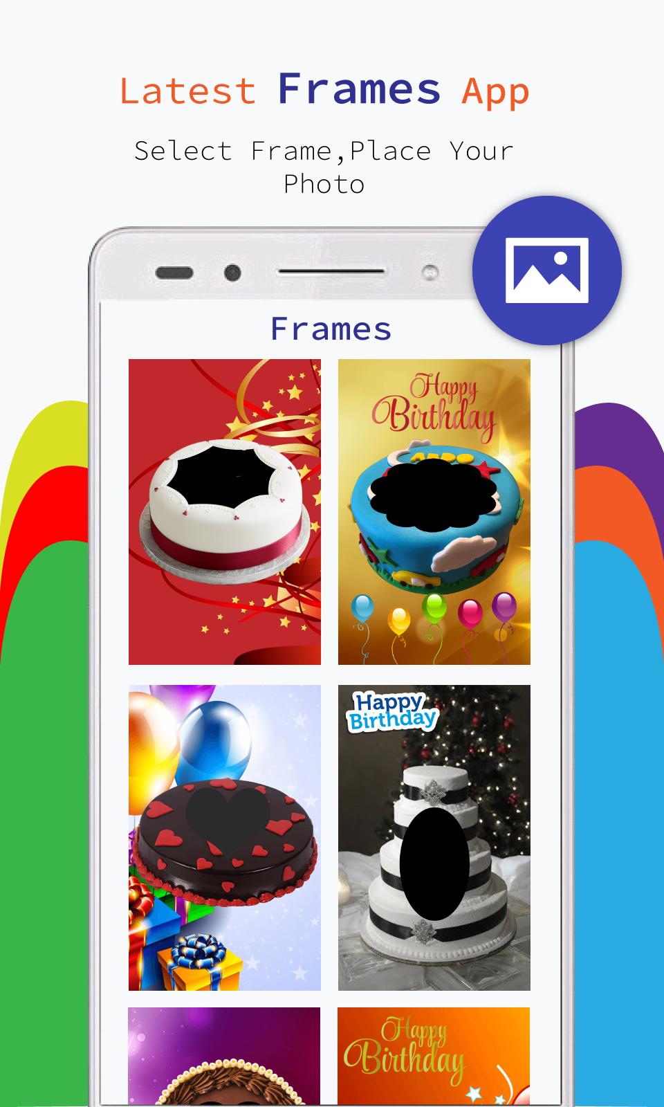 Photo Dans Le Cadre Joyeux Anniversaire Pour Android Telechargez L Apk