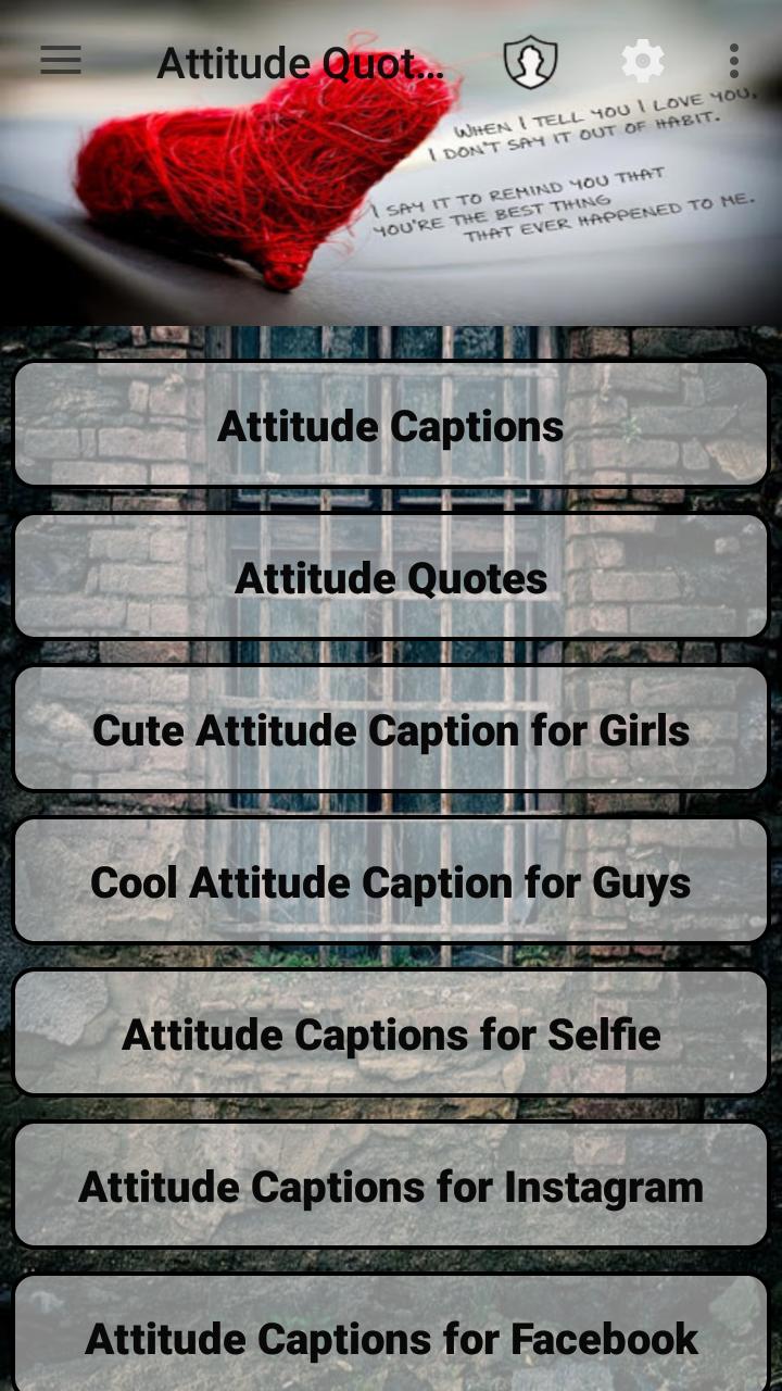 Attitude Quotes And Captions For Android Apk Download