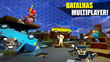 Fúria de Pixel: 3D Multiplayer Cartaz