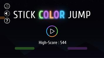 Stick Color Jump الملصق