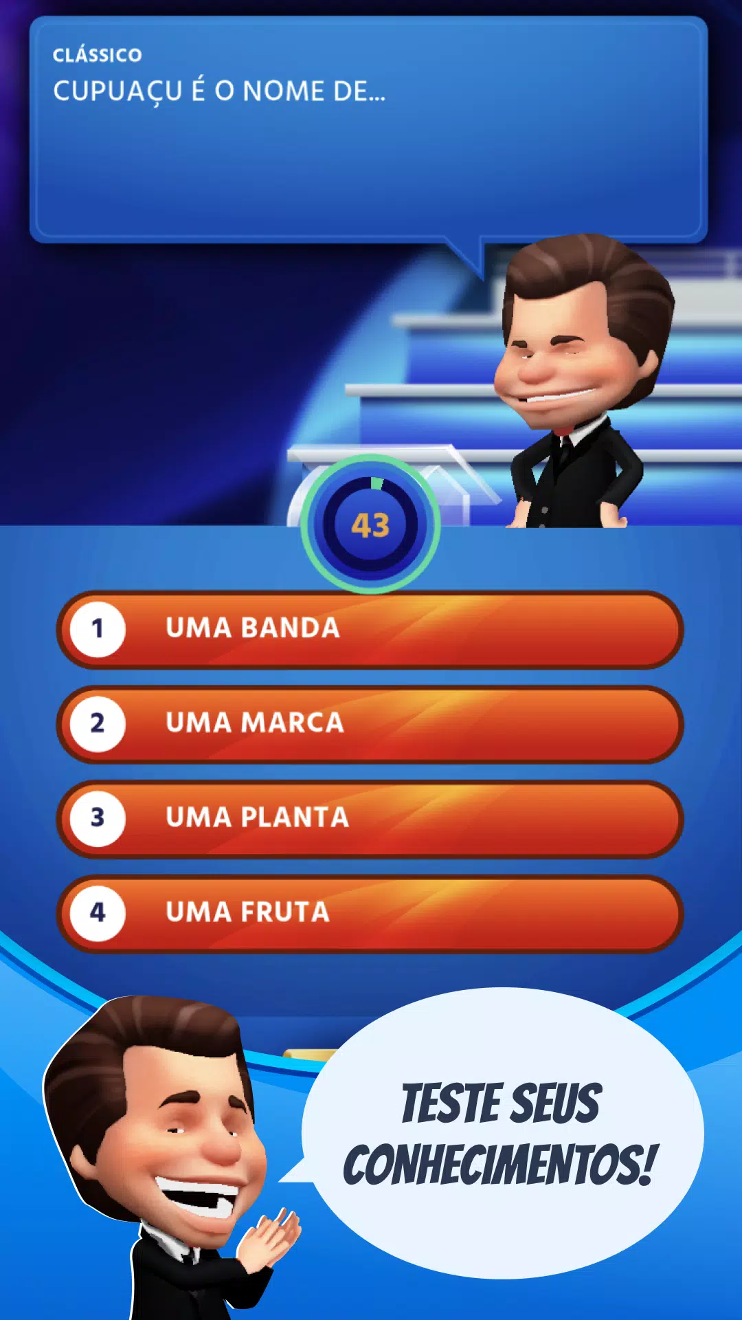 Novo QUIZ com Perguntas do Show do Milhão PicPay com Respostas