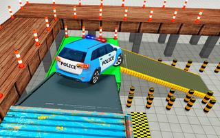 Police Car Driving 3D Game- Car Parking Simulator captura de pantalla 1