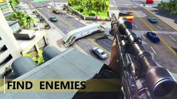 Modern Sniper 3D Assassin：無料の狙撃兵ゲーム2019 スクリーンショット 2