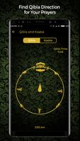 Prayer Times: Athan Pro, Qibla اسکرین شاٹ 1