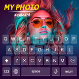My Photo Keyboard - Neon Theme آئیکن