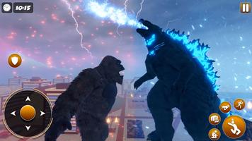 Kaiju Gorilla Godzilla Monster اسکرین شاٹ 2
