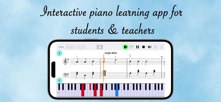 پوستر Piano eTutor: learn piano