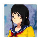 Anime School Girl Fun Life 3D icon