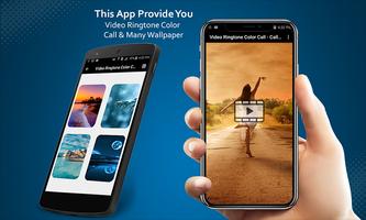 Video Ringtone Color Call - Caller Screen capture d'écran 3