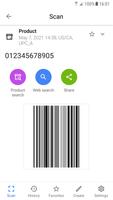 برنامه‌نما QR & Barcode Reader عکس از صفحه