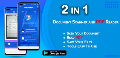 Document Scanner & PDF Reader ポスター