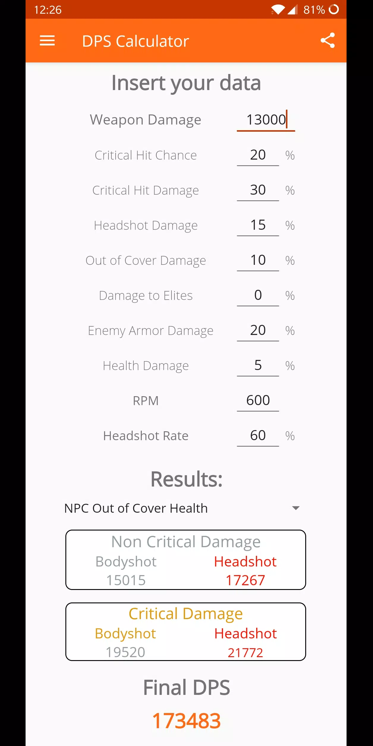 The Division 2: DPS Calculator APK for Android Download