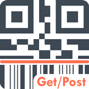 APK QR & Barcode Scanner, POST & G